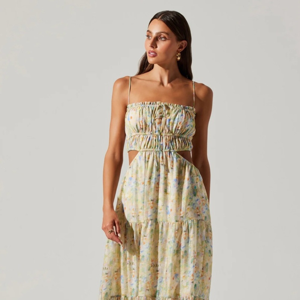ODINA FLORAL MAXI DRESS